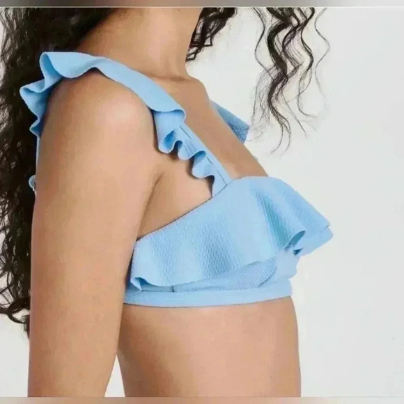 MinkPink Spero ruffle bikini top - Picture 2 of 6